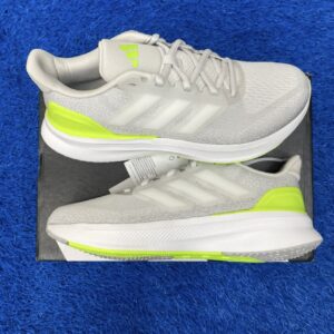 (ds) adidas ultrarun 5 cloud white/lucid yellow 6y